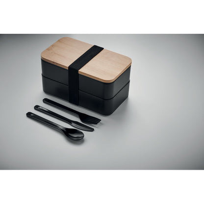 BAAKS - Lunch box in PP and bamboo lid