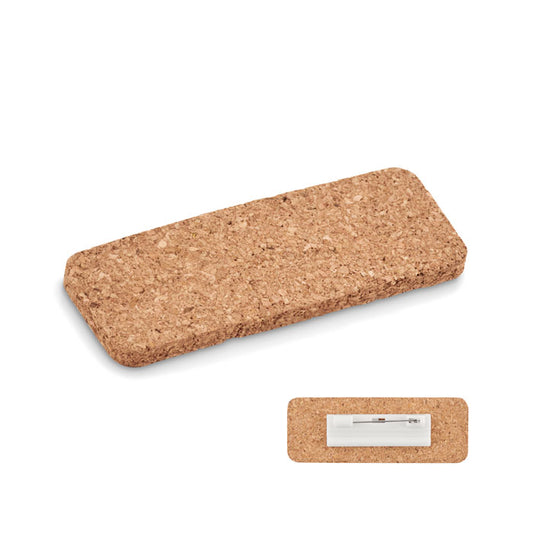 DERO  - Name tag holder in cork
