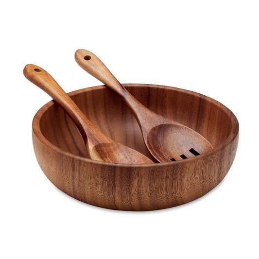 RUCCO - Salad bowl set with utensils