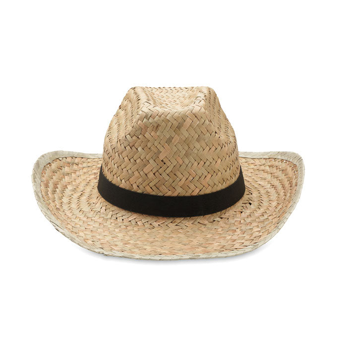 TEXAS - Natural straw cowboy hat