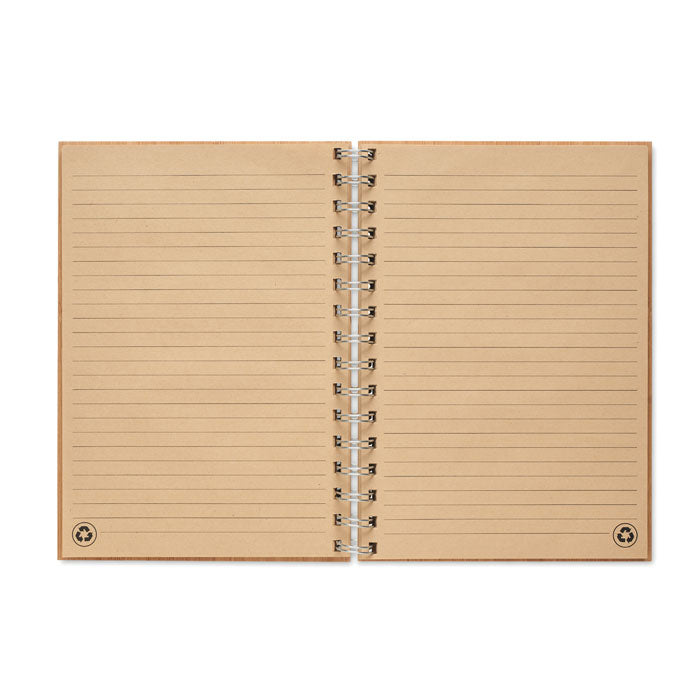 BRAM - A5 ring bound Bamboo notebook