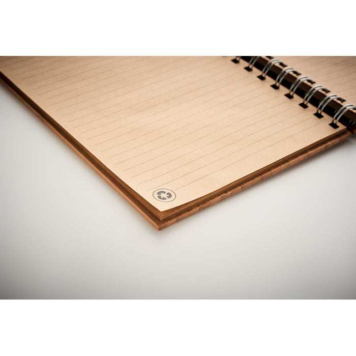 BRAM - A5 ring bound Bamboo notebook