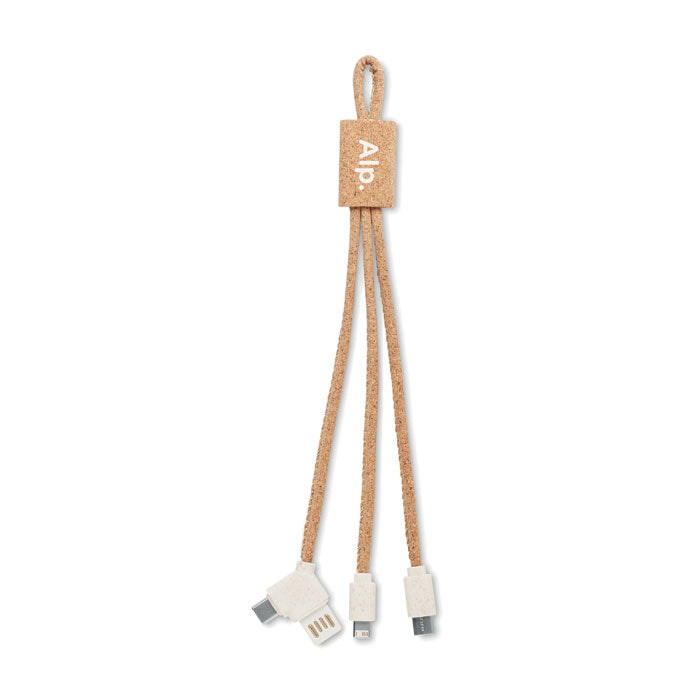 CABIE - 3 in 1 charging cable in cork