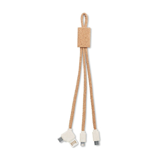 CABIE - 3 in 1 charging cable in cork