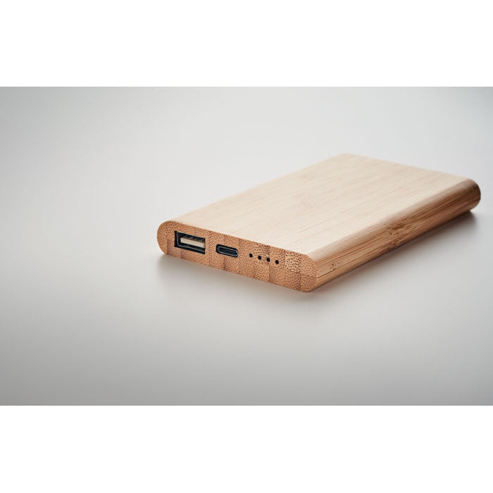 ARENAPOWER C - 4000 mAh Bamboo power bank