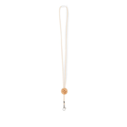 KARA - Cotton Lanyard with metal hook