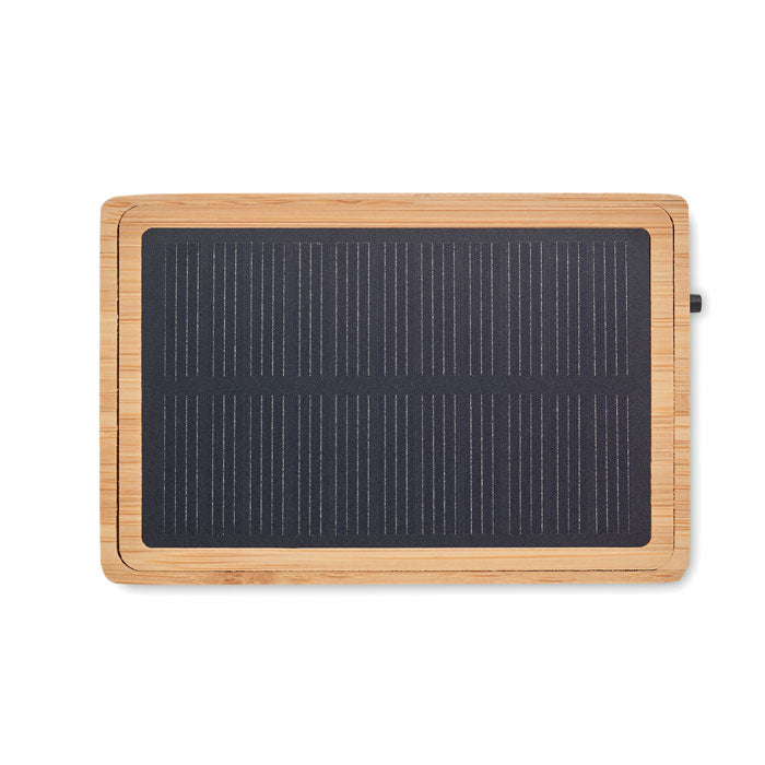 SOLAE - Solar bamboo wireless speaker