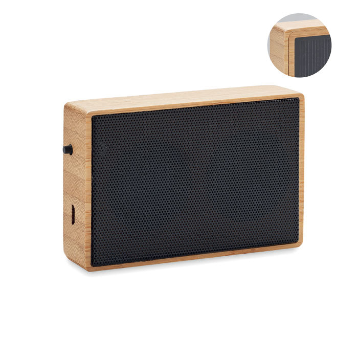 SOLAE - Solar bamboo wireless speaker