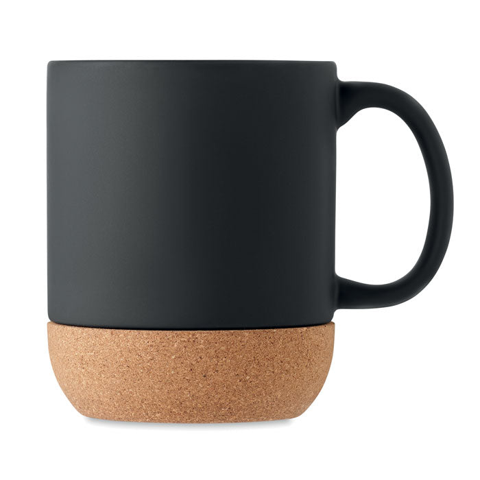 MATT - Matt ceramic cork mug 300 ml