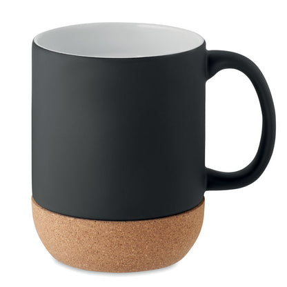 MATT - Matt ceramic cork mug 300 ml