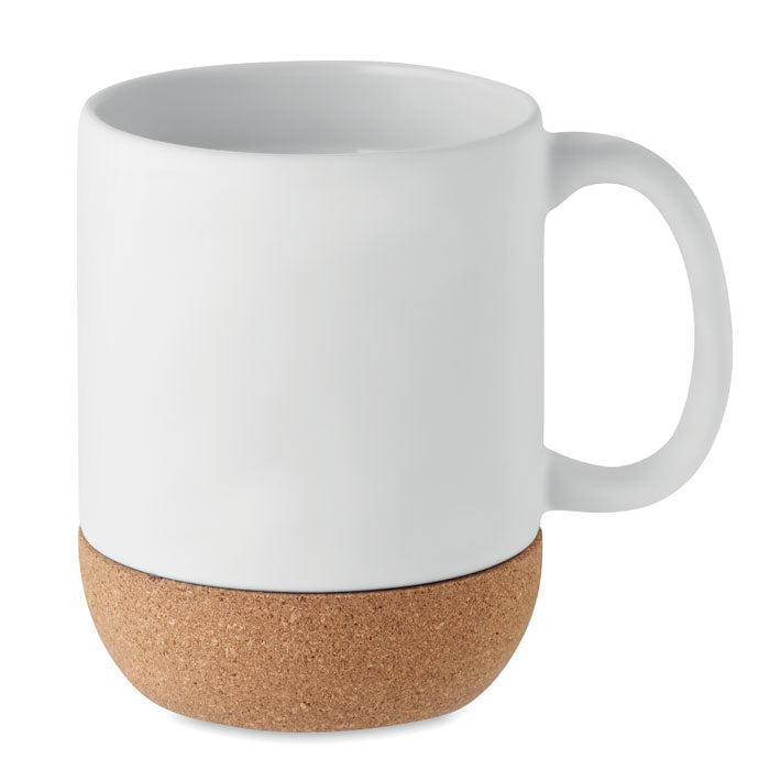 MATT - Matt ceramic cork mug 300 ml