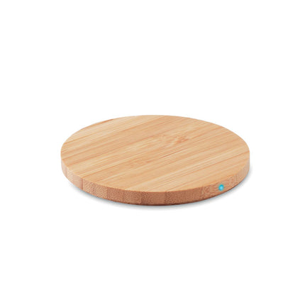 RUNDO LUX - Bamboo wireless charger 15W