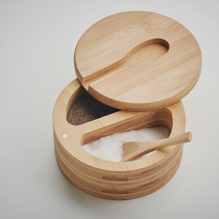 S&P - Salt and pepper bamboo box