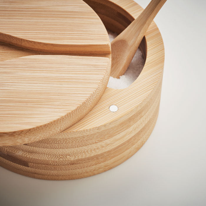 S&P - Salt and pepper bamboo box