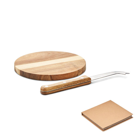 OSTUR - Acacia cheese board set