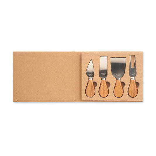 QUATTRO - Set of 4 cheese knives