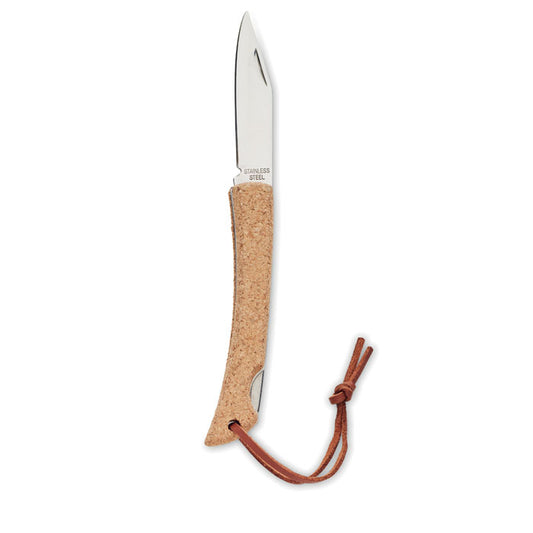 BLADEKORK - Foldable knife with cork