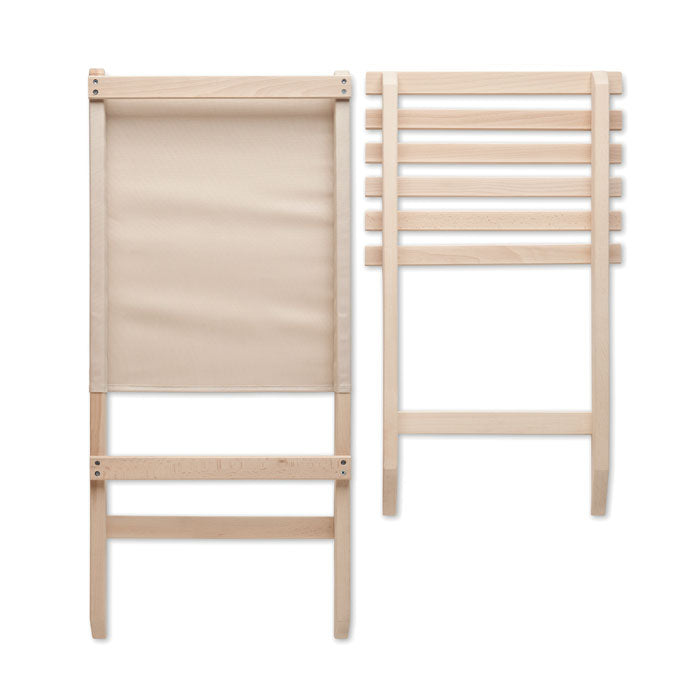 MARINERO - Foldable wooden beach chair