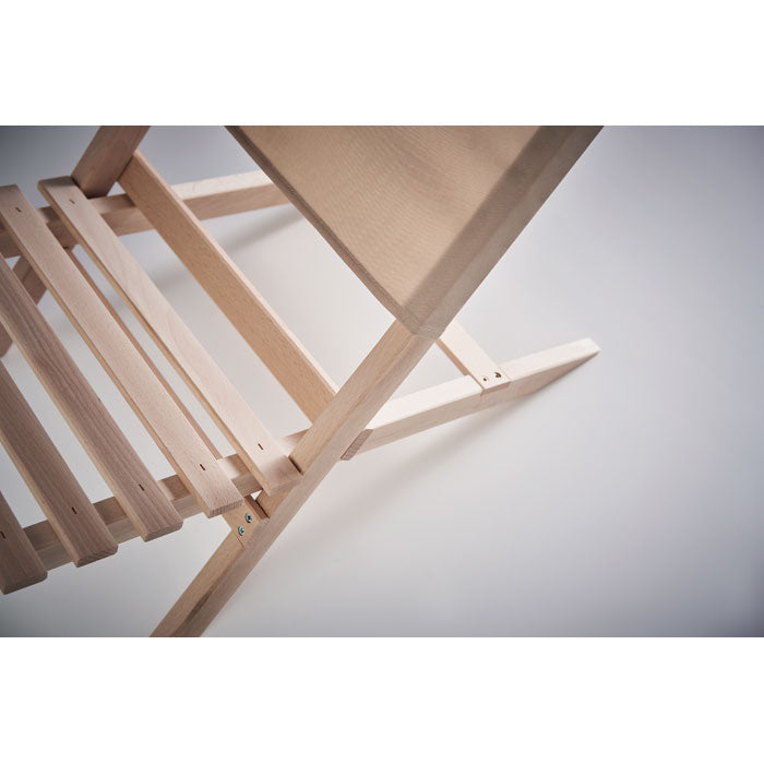MARINERO - Foldable wooden beach chair