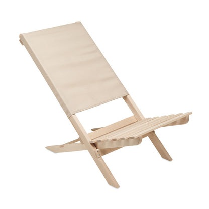 MARINERO - Foldable wooden beach chair