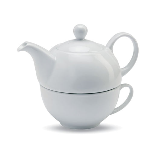 TEA TIME - Teapot and cup set 400 ml