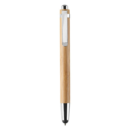 BYRON - Ball point pen and stylus in one in ABS and bamboo