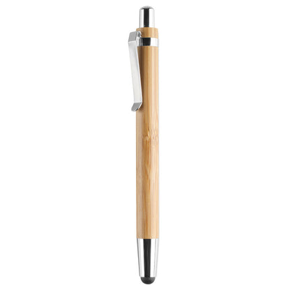 BYRON - Ball point pen and stylus in one in ABS and bamboo