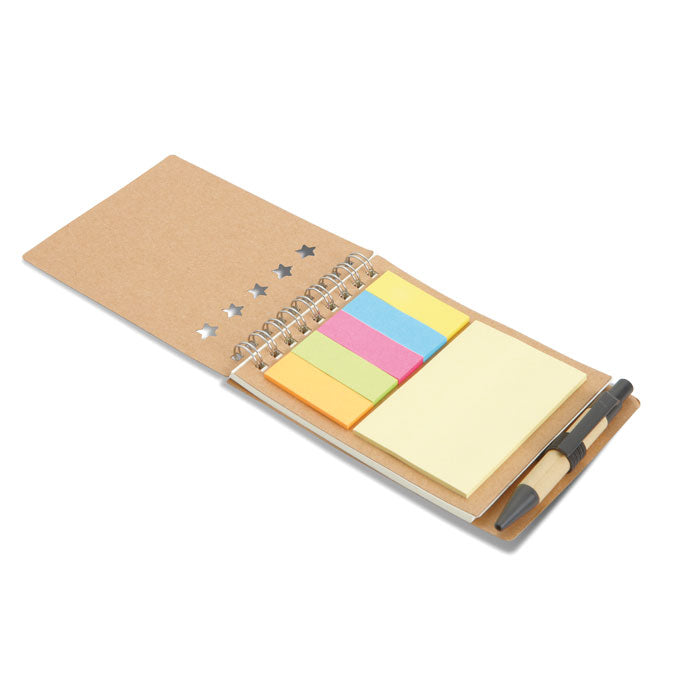 MULTIBOOK - Notepad with pen and memo pad