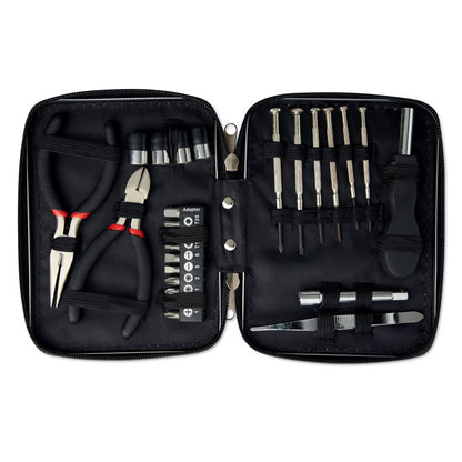 PAUL - 26 pcs tool in aluminium case