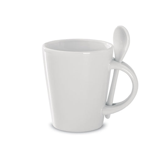 SUBLIMKONIK - Sublimation mug with spoon