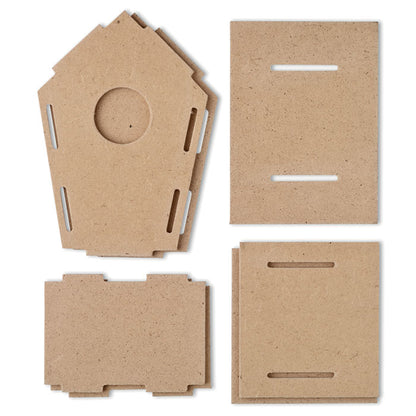 WOOHOUSE - Wooden bird house