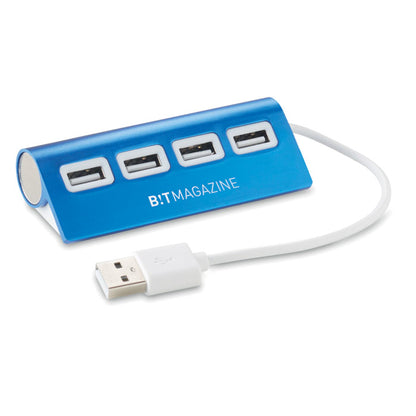 ALUHUB - 4 port USB hub