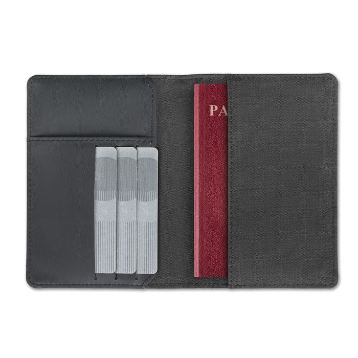 SHIELDOC - 2 Tone passport holder