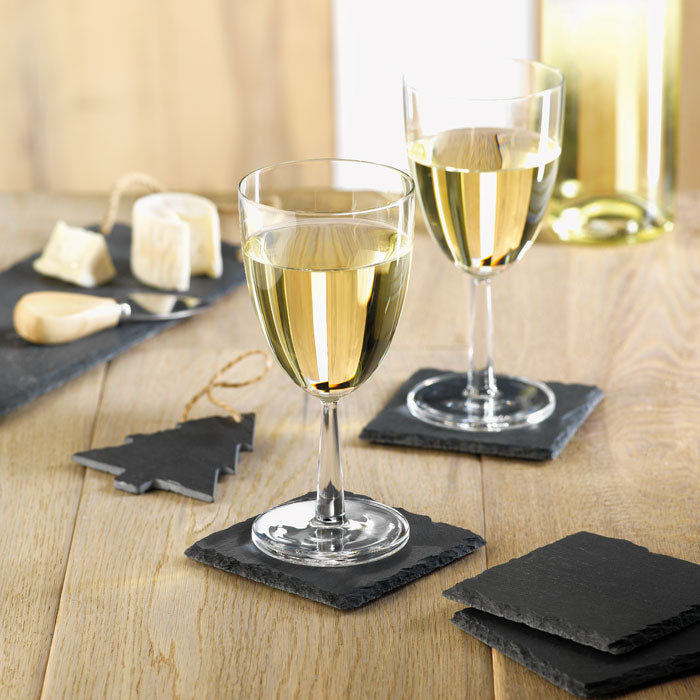 SLATE4 - Slate coasters with EVA bottom