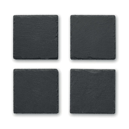 SLATE4 - Slate coasters with EVA bottom