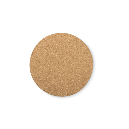 BIERPON - Round cork coaster