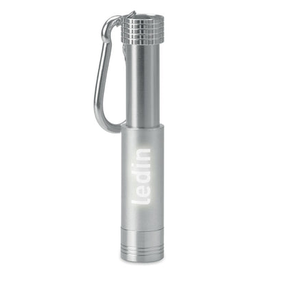 POP LIGHT - Aluminium/ABS LED key ring