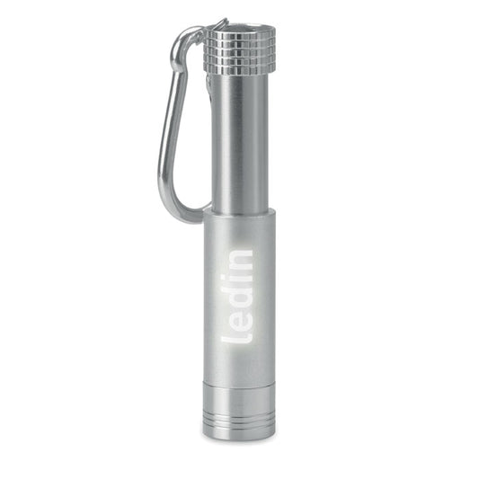 POP LIGHT - Aluminium/ABS LED key ring