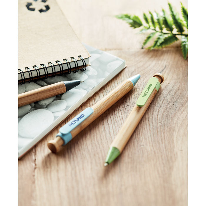 TOYAMA - Bamboo/Wheat-Straw ABS ball pen