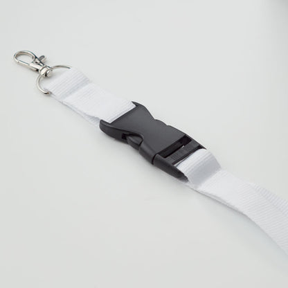 WIDE LANY - Lanyard with metal hook 25mm