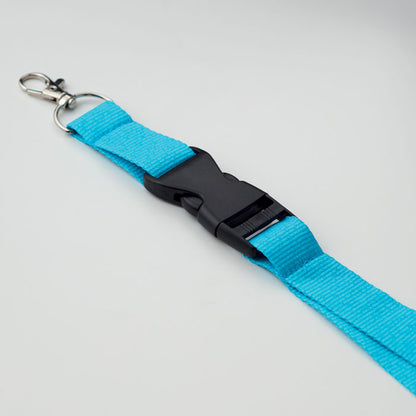 WIDE LANY - Lanyard with metal hook 25mm