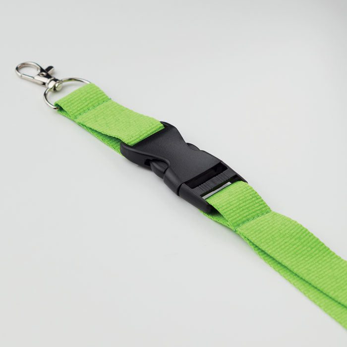 WIDE LANY - Lanyard with metal hook 25mm