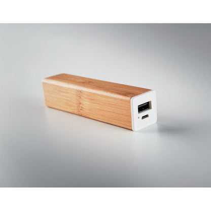 POWERBAM - Power bank bamboo 2200 mAh