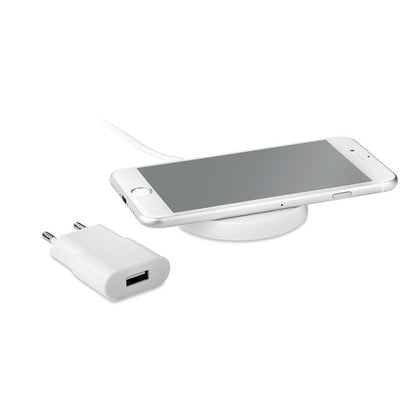 WIRELESS PLATO SET - Wireless charger travel set 5W