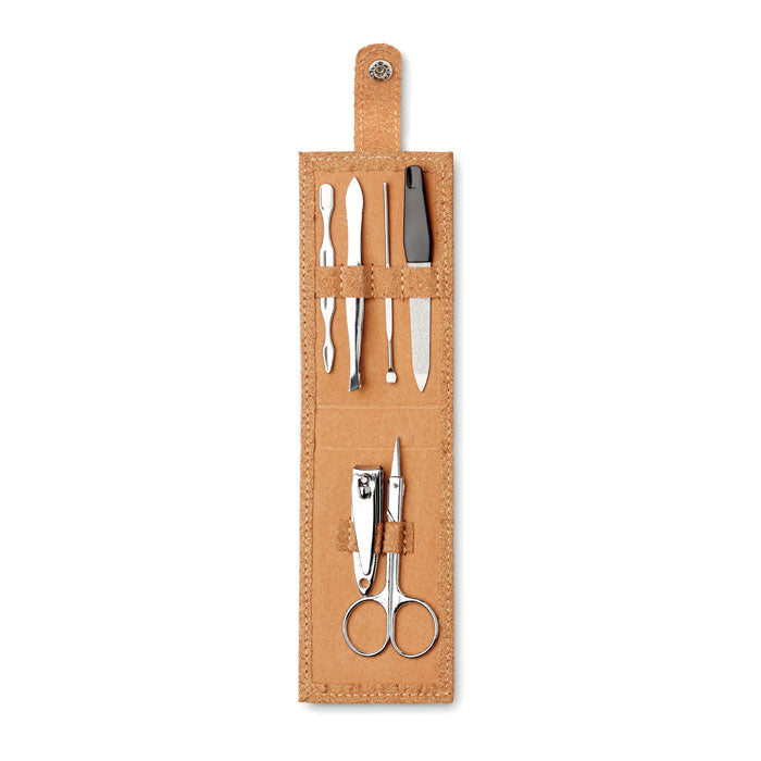 NAILKIT CORK - Cork 6 piece manicure set