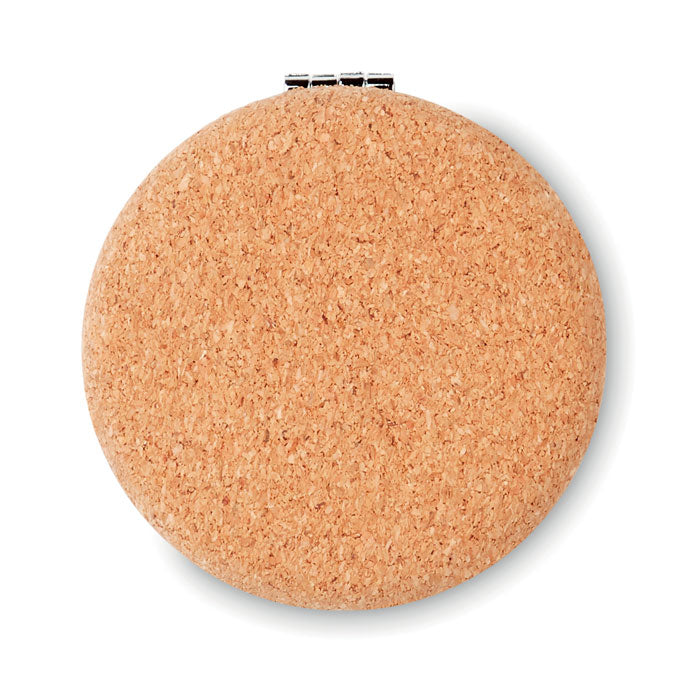 GUAPA CORK - Pocket mirror with cork cover