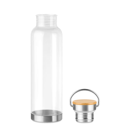 HELSINKI BASIC - Tritan 800ml bottle bamboo top