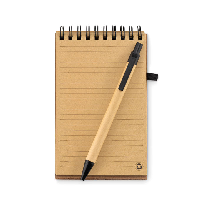 SONORACORK - A6 Cork notepad with pen