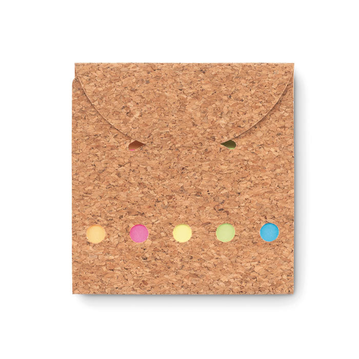 FOLDCORK - Cork sticky note memo pad