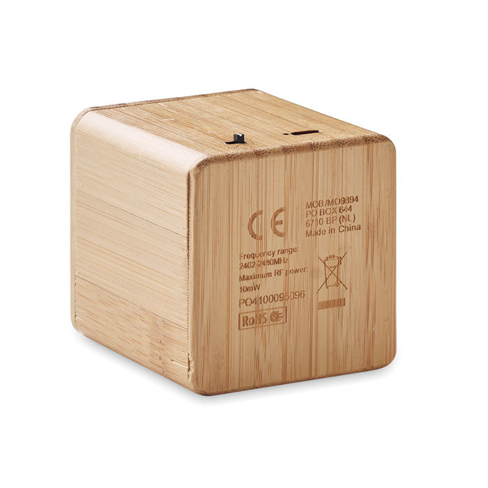 AUDIO - Bamboo wireless speaker